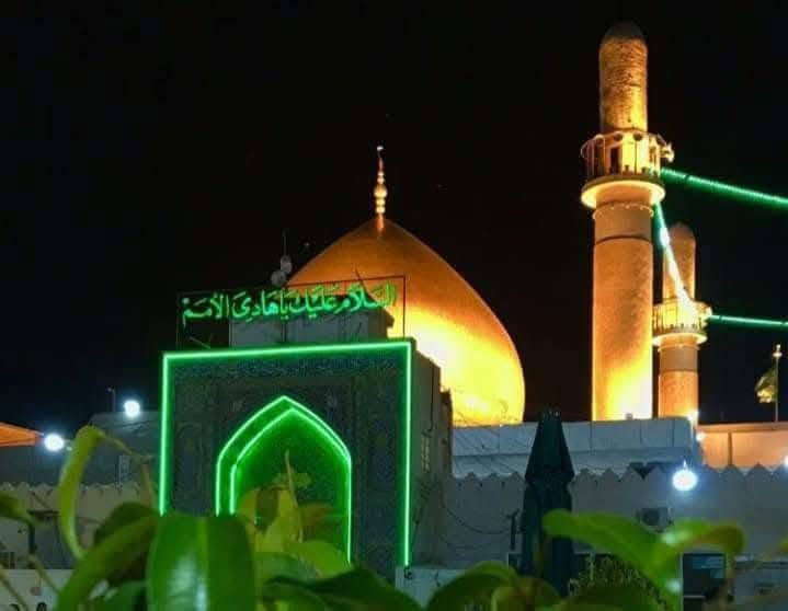 السلام عليكم ورحمه الله وبركاته
حملة إلى مدينة سامراء الحبيبة وزيارة سيد محمد سبع الدجيل وإلى مدينة الكاظمية المقدسة مروراً بمعجنات باب الأغا يوم السبت أن شاء الله
النفر 10 الآلاف
للاستفسار الاتصال على الرقم ***********
