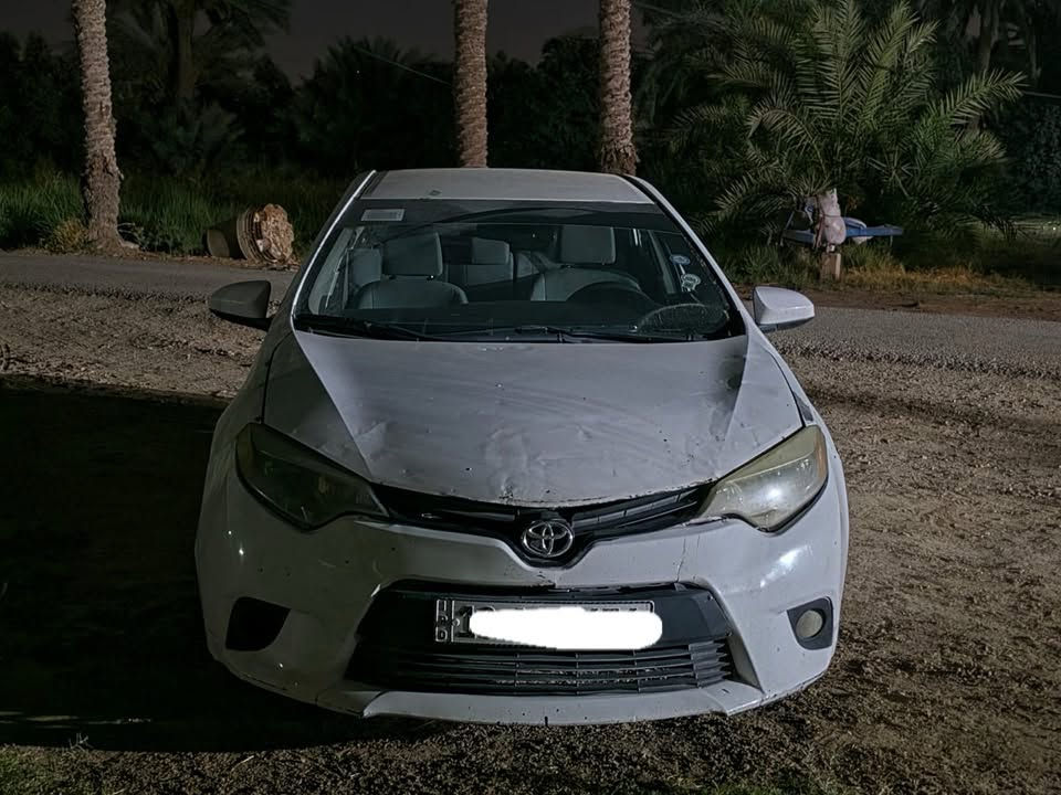 سلام عليكم
للبيع تيوتا كورلا موديل 2015 لون ابيض
كلش كلش نضيفه السياره جاهزه للأخير 
مابيها اي نقص كير //محرك //حداديه //تبريد //تخم تاير 
تحكمات //كهربائيات //لايت ثلجي زنون// (((كلها جديده )))
بيها قطعتين صبغ الجاملغ والبنيد فقط فقط وشرط الفحص والسونار للمصداقيه    السياره مكانهه بغداد   
للأستفسار اكثر رقم الهاتف ‭***********‬

