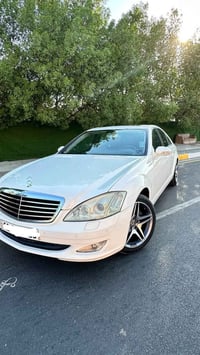مارسدس s350 2006 w221 - لون غرفة اسود+ - مري شفط - جنطة شفط -  فتحه سق...