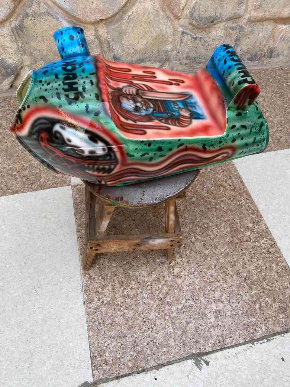 شغل جديد قطع لونين فول فخامه 
سيت ما مطروق شرط قطعه وحده بل عراق صبغ سيارات وشم بصبغ رسم ايد مو لزكات جاهز تطلب اليوم يوصلك باجر للحجز واتساب*********** راسلونه وانشالله مانقصر وياكم 
متوفر سيتات موشم  حسب الطلب #كردستان #نامات_الضياع #تعمير_دراجات #نامه #دراجات
