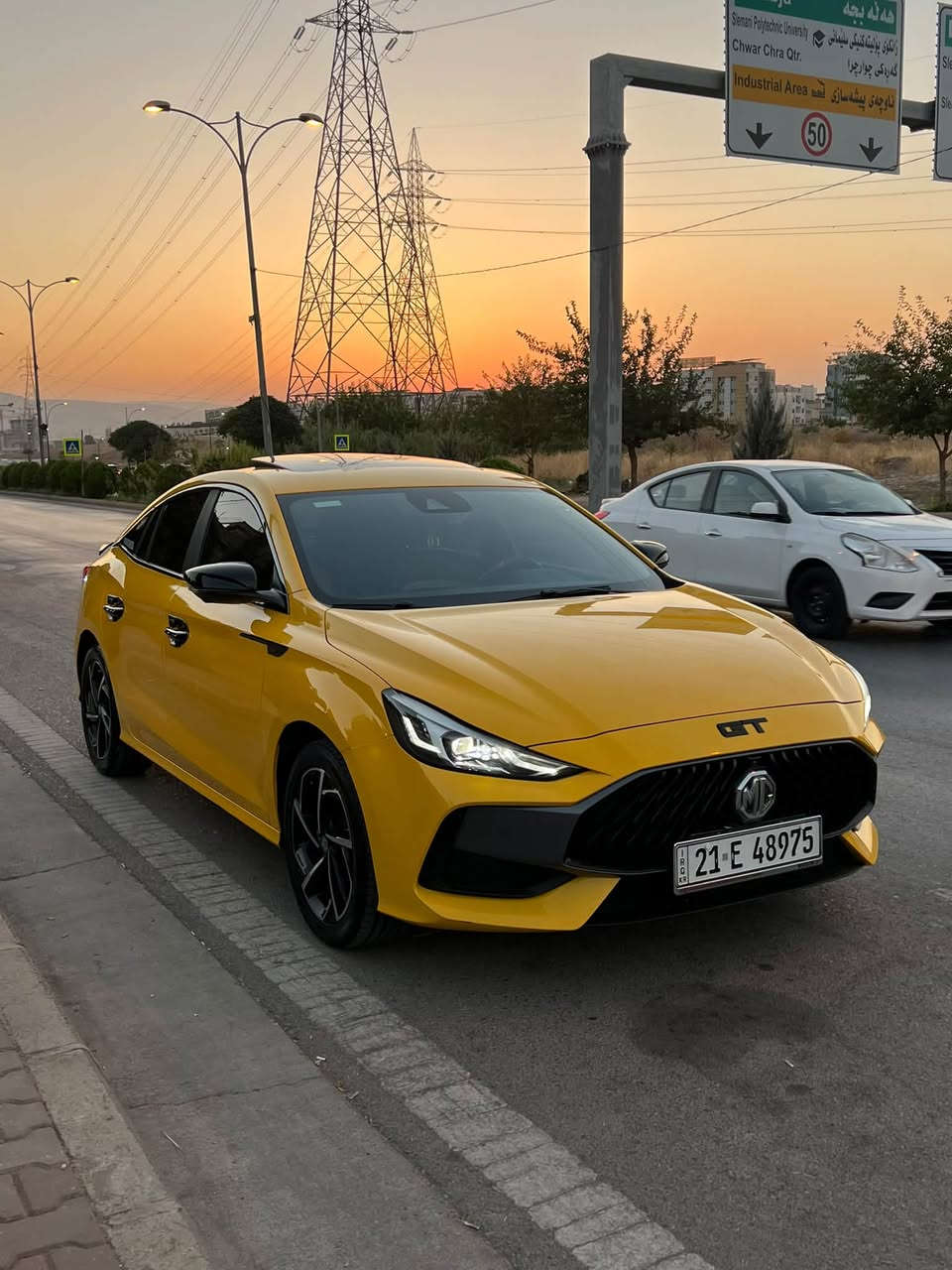 MG GT Turbo 🚀2022
سەیارەکە زۆر زۆر خاوێنە 
95000 ڕۆشتوە
مکینە ١٥ تۆربۆ

شاشە ئەکتیڤ بیلادی

گیچ ئەلیکترۆنی

تحدید سرعة

گێر کوبرا ( ماوس ) 

ویل کرۆم گەورە

تەبرید مەرکەزی

ئاوێنە ئیشارەت

٤ کامیرە

ئاوێنە شەفت

کوشن جلد و کارەبایی

برێک بەسمە

ئۆتۆ هۆلد

زۆر مواسەفاتی تر…

سەیارەکە کامل جوانکاری بۆ کراوە 

نرخی : 95 وەرەقە ***********
