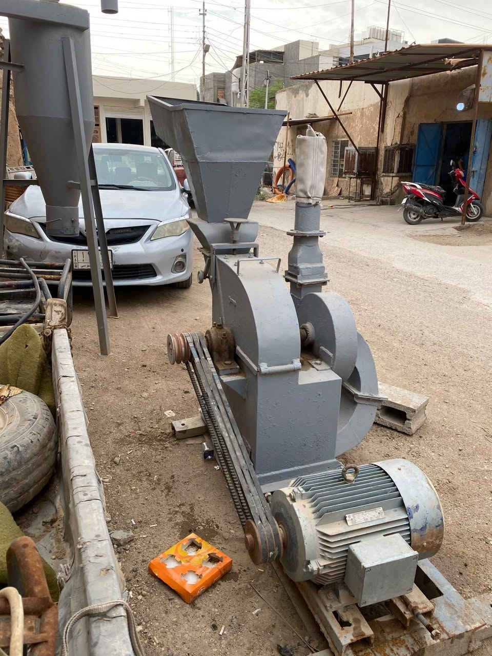 جاروشه ام بلور • ٣ غرابيل • ماطور ١٥ حصان
