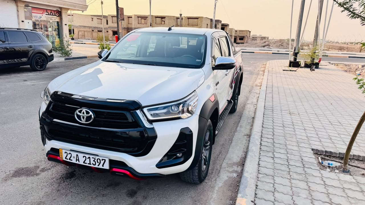 تيوتا هايلوكس 2025 TRD
سته سلندرV6
رقم اربيل 
شركه ساز بعدهي بلضمان
كفاله عامه 
ماشيه 23k
اوتوماتيك
نقطه عمياء 
تشغيل بصمه
بانزين
شاشه ابل كاربلي
شاشه جبيره 
تبريد شاشه
تبريد كشنات
تبريد خلفي
لايت زنون

مكان السياره البصرة *********** 
السعر 410 وبيه مجال
