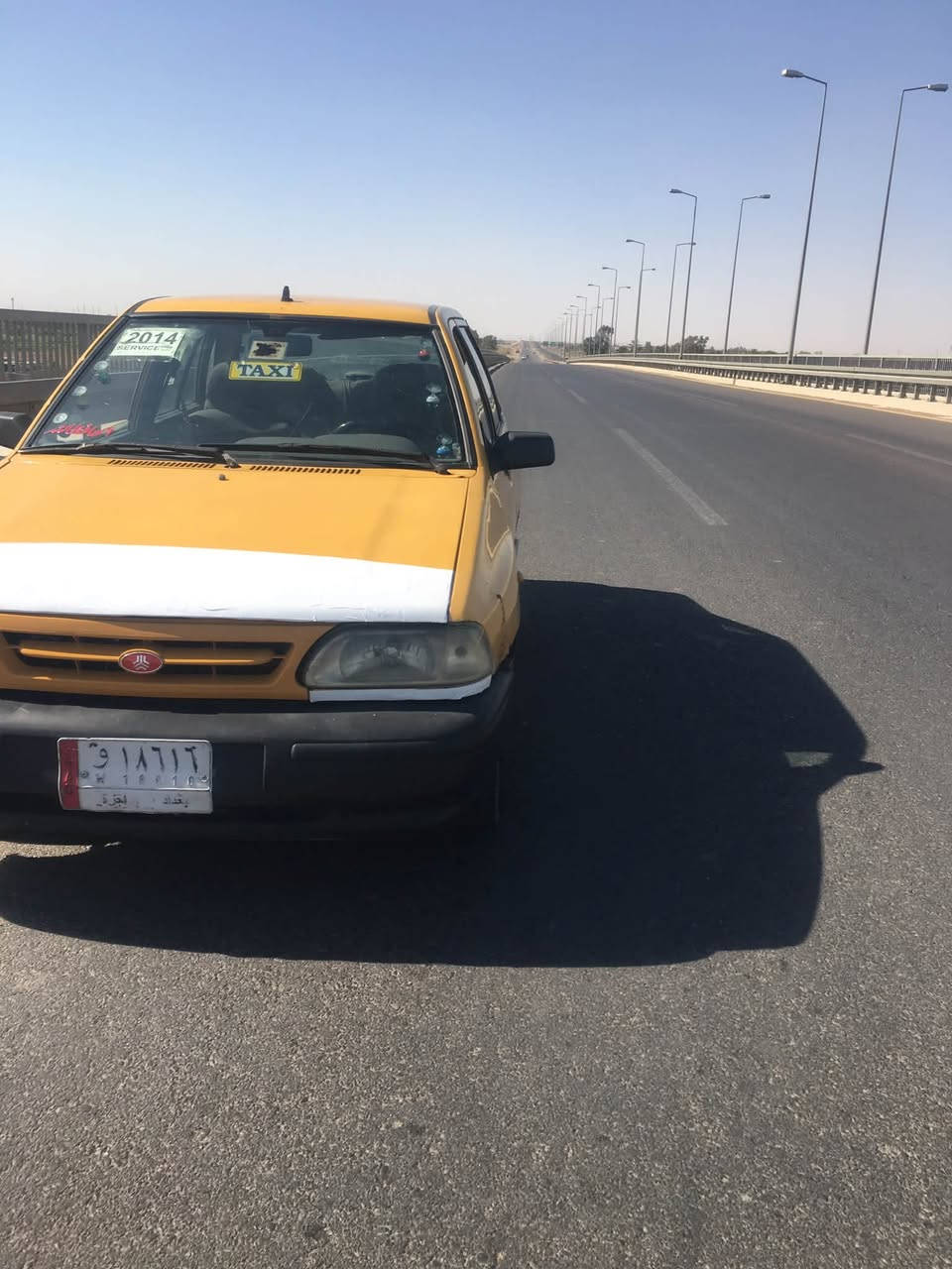 السلام عليكم سايبا ٢٠١٤ رقم بغداد ألماني تحويل شرط التحويل الشرعي بشارع فلسطين كير محرك نظيف تخم تاير كهربائيات شغاله سنتر لك شغال تبريد بس غاز غرامات عليها 300 وهيئة 210  السعر 22& تنزل منها الهيئه والغرامات وحسب الاتفاق سيارة بلاديه بيها ضربة من الخلف ومصلحة وصورها موضحه بالنشر العنوان ***********كوت الاتصال بالرقم
