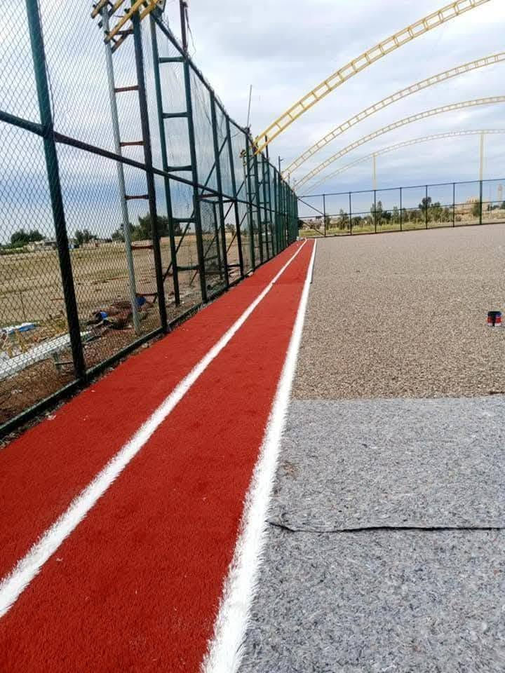 تجهيز ملاعب • ملاعب خماسية • تارتان