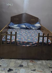 چرباية أطفال • ١٢٠×١٦٠ • نجارة درجة أولى