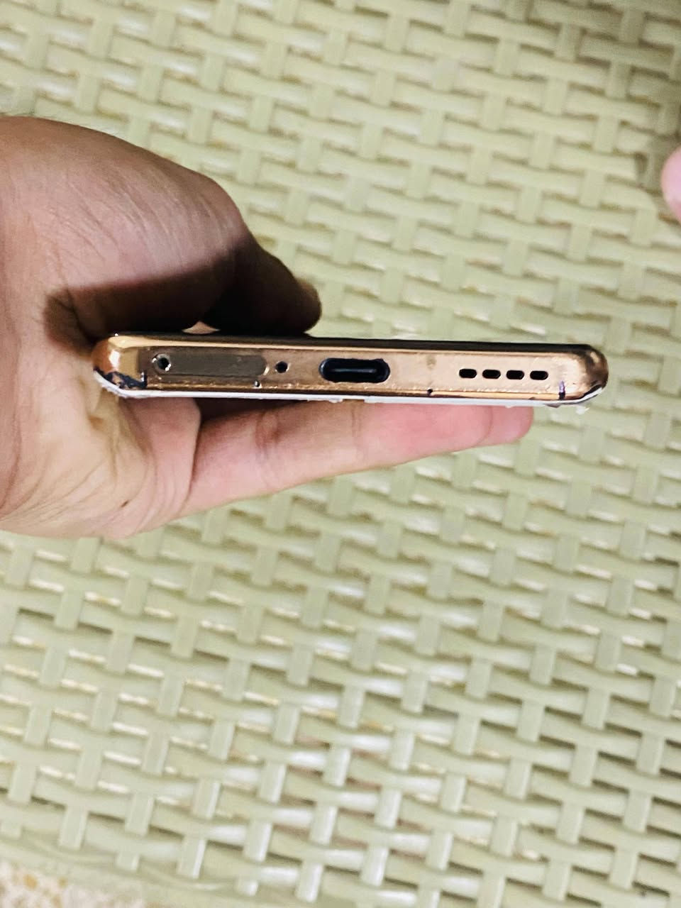 ريلمي11برو5جي👌🏻
الجهاز غني عن التعريف👌🏻
ذاكرته 256👌🏻
الرام8+8👌🏻
بطاريه5000👌🏻
الجهاز شرط كلشي ممبدل بيه👌🏻
الضهر جلد شويا تعبان وما يأثر ابد
قيم وانطي سعر👍🏼
مكاني موصل صلاح الزراعي👍🏻

