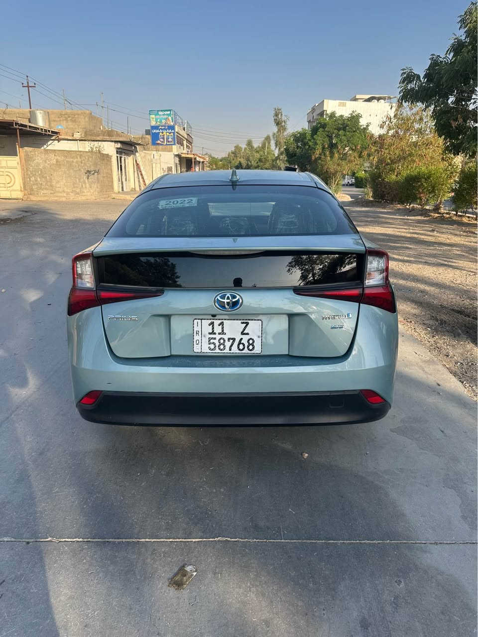 تويوتا بريوس
٢٠٢٢ 
السياره بسمي
ضررها بونيت و جاملغ بدون دواخل
ورقم شاصي بالصور
ماشي ٤٠ الف فقط
سعر ١٢٠$
*********** كركوك, العراق
