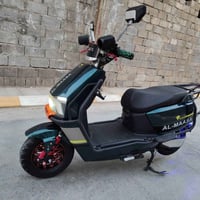 دراجة شحن • ٦ بطاريات • بصمة تشغيل عن بعد