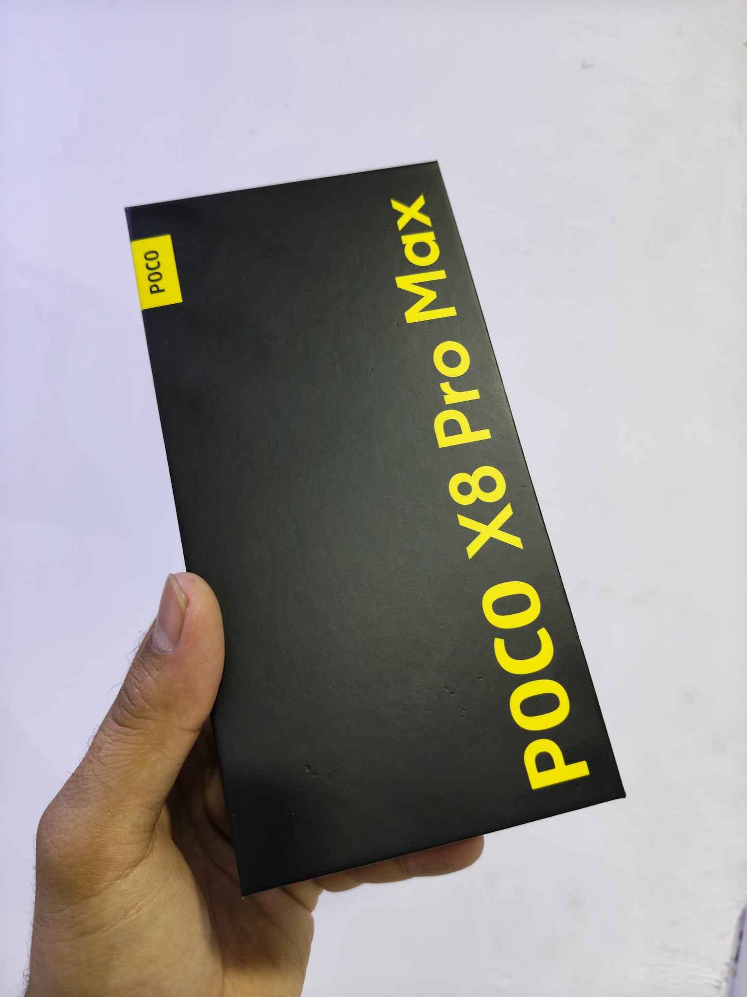 السلام عليكم للبيع POCO X8 pro max استخدام 3ايام فقط عدد دورات شحن 3 جهاز جديد ماينحسب مستخدم ذاكرة 512 عشوائية 24 كامل ملحقات الاصليه جهاز بطل المواصفات والسعر 775 الف وبي مجال مكاني البصرة *********** البصرة, العراق
