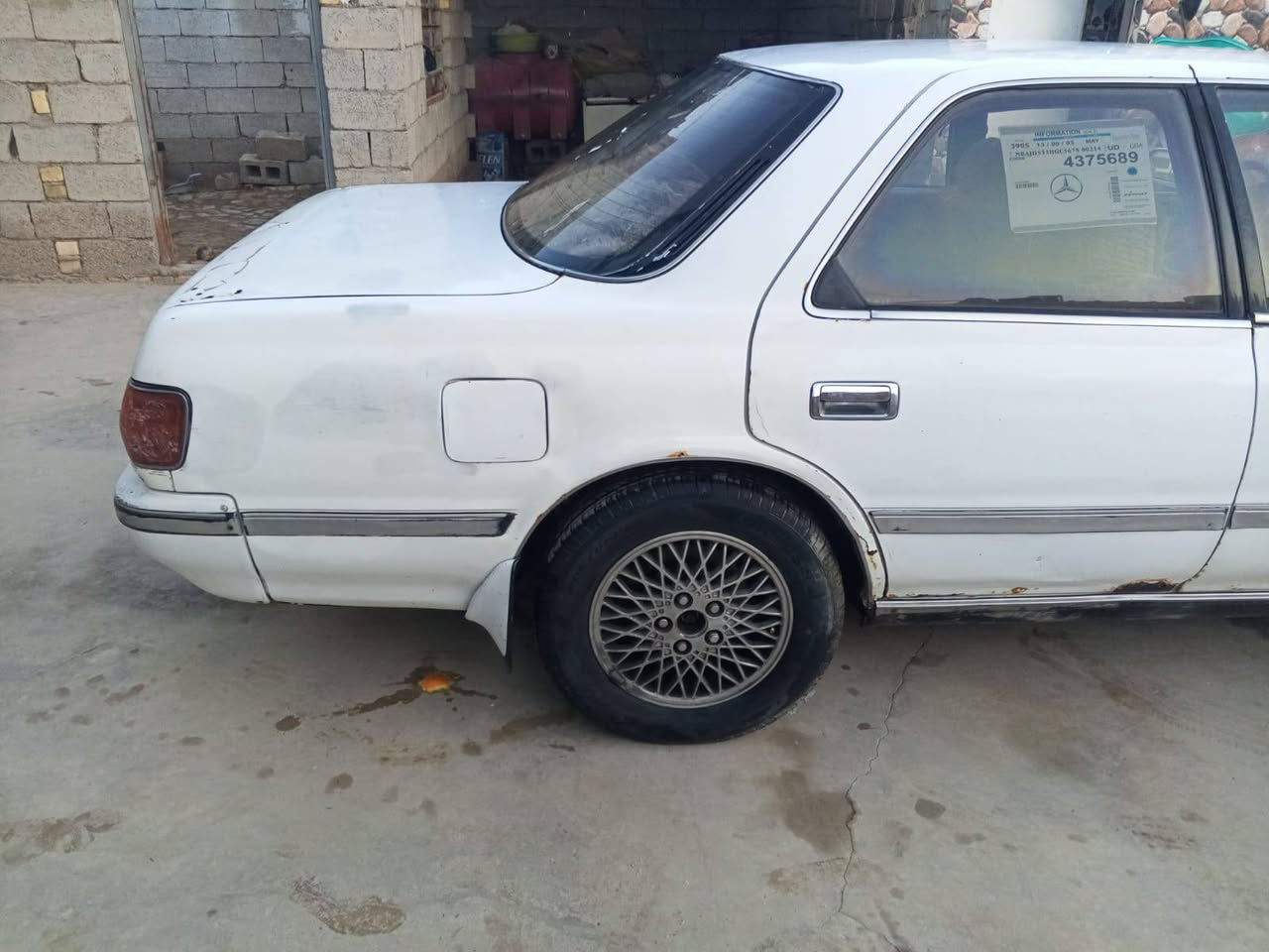 سياره ماركه موديل 1993سنويه 2030بسمي رقمه نجف مشروع وطني  تحويل ثاني يوم سعر 40وبيه مجال  رقم صاحب سياره *********** مكان سياره ميسان المجر
