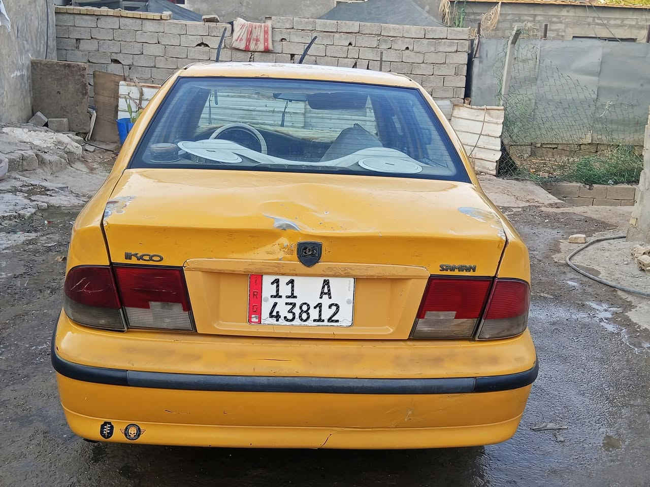 سمند ٢٠١١ • رقم بغداد انگليزي • باسمي تحويل مباشر