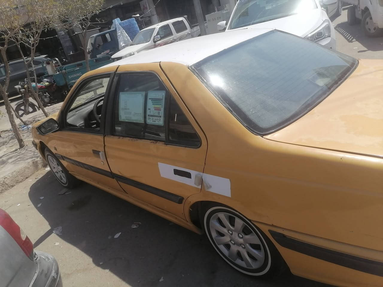 للبيع بيجو بارص موديل 2015 رقم قادسيه تحويل مباشر سيارة جاهزه مكان سيارة حله نادر السعر 20  ورقه الاتصال ***********
