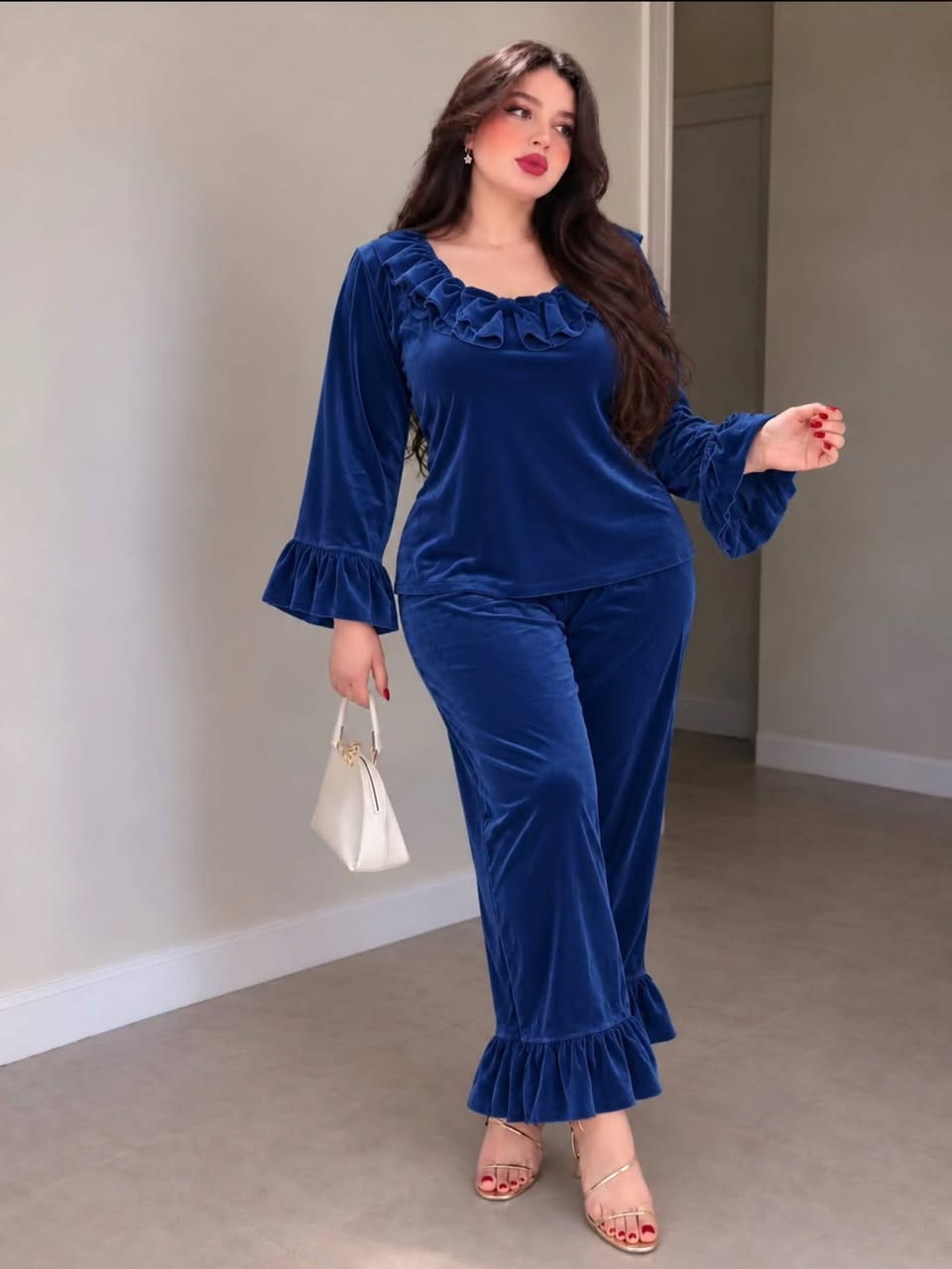 تراك نسائي • جلد الارنب • مقاسات L-2XL