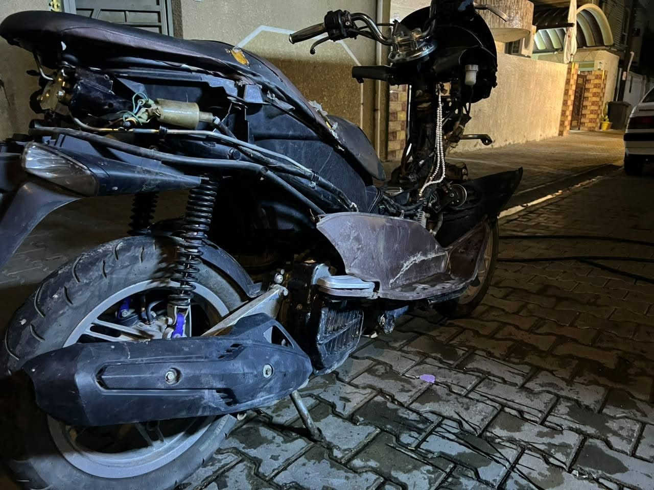 السلام عليكم دراجة ببي سي اكس دراجة جيل اول يابانية نقص بيهة صفحة وتريشة الجوة وسبايدر مكاني عطيفية  سعر850
***********
