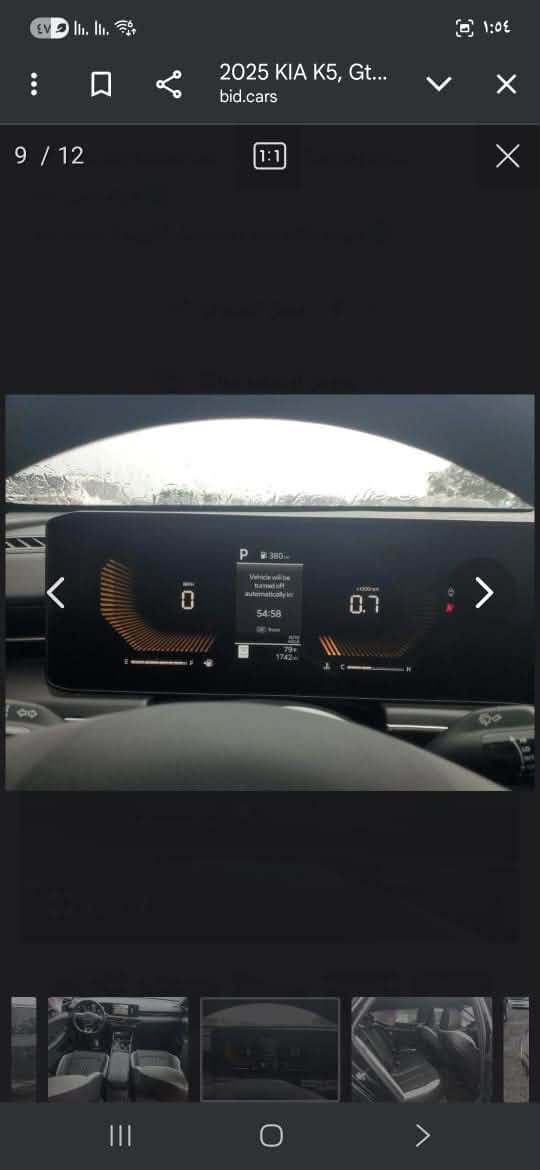 🚘 KIA K5 GT-Line 2025 بۆ فرۆشتن
▪️ مۆدێل: 2025
▪️ جۆر: GT-Line
▪️ ڕەنگ: ڕەش 🖤
▪️ ڕۆیشتن: تەنها 2,000 میل
▪️ ئۆتۆمبێلەکە زۆر پاک و بە دۆخێکی نایابە.

زانیاریی زیان و چاککردنەوە:
▪️ تەنها 2 دەرگا گۆڕدراون بە پارچەی بڵادی
▪️ دۆسە ڕەنگکراوە
▪️ نیوەی چاملغى پێشەوە بۆياغه
▪️ لە Airbag تەنها پەردە ى لاى سايةق (Curtain Airbag) بووە

💵 نرخ: 186 وەرەقة

📩 بۆ زانیاری زیاتر و بینینی ئۆتۆمبێلەکە، پەیوەندی بکەن.
***********

ــــــــــــــــــــــــــــــــــ

🚘 للبيع KIA K5 GT-Line 2025

▪️ الموديل: 2025
▪️ الفئة: GT-Line
▪️ اللون: أسود 🖤
▪️ المسافة المقطوعة: فقط 2,000 ميل
▪️ السيارة نظيفة جداً وبحالة مميزة.

تفاصيل الضرر والتصليح بكل وضوح:
▪️ فقط بابان مبدلان بلادي
▪️ الدوسة صبغ
▪️ نصف الجاملغ الأمامي صبغ
▪️ الإيرباغ المتأثر فقط الستارة جهة السائق (Curtain Airbag)

💵 السعر: 186 ورقة
للتواصل :
***********
