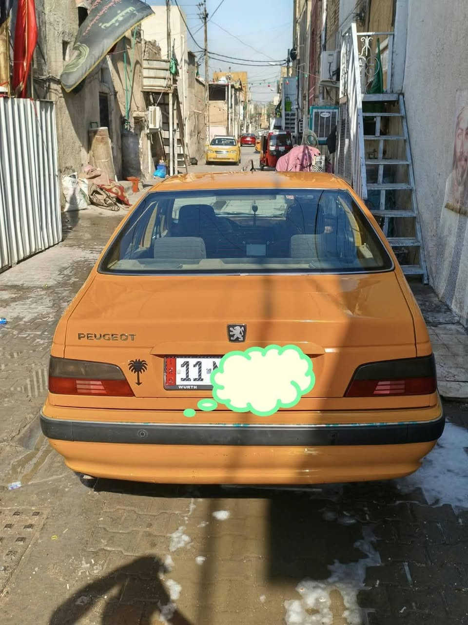 بيجو بارص ٢٣ موديل بيه طخه بجهه السايق مبدل جاملغ وبنيد مصفره هيئه وغرامات بأسمنا ٥٧ بيها مجال بسيط ماكو هيج سعر مكينه كير صدر تخم تاير تبريد شويه منقص غاز بيها رصعه بالقماره يم الأريل مكاني بغداد الجديده 
***********
