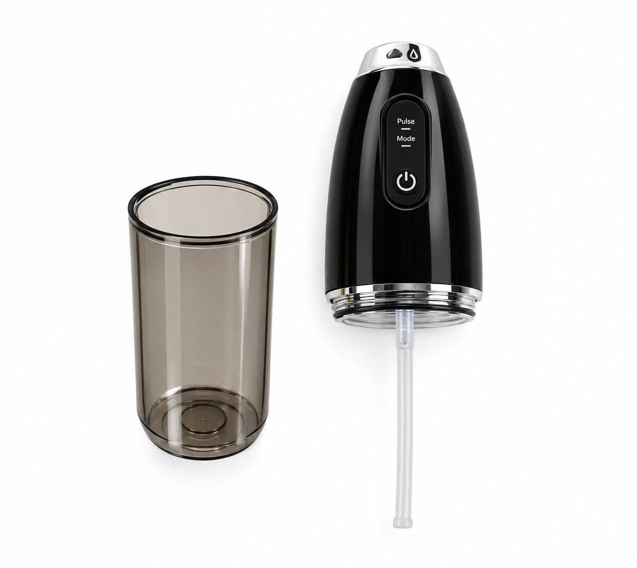 جهاز الخيط المائي (Water Flosser) — اللون الأسود
​تنظيف فعال: يزيل بقايا الطعام والبلاك بنبضات مائية قوية، ومثالي لتنظيف التقويم والأماكن الضيقة.
​خيارات متعددة: 3 أوضاع للتنظيف و4 رؤوس مختلفة ملحقة.
​تصميم عملي: خزان سعة 230 مل، ومقاوم للماء بتصنيف IPX6.
​سهولة الاستخدام: قابل لإعادة الشحن عبر كيبل USB وحجم مدمج يناسب الاستخدام المنزلي والسفر

السعر 20 الف دينار
