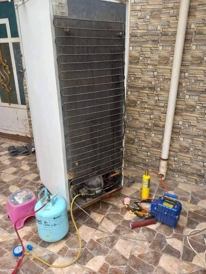 ورشة لنصب وصيانة اجهزة التبريد 😍
ضمان العمل100% داخل كربلاء فقط💥
صيانة 🛠 و نصب 🔩 و تنظيف 🚿
كافة أنواع أجهزة التبريد ثلاجة سبالت مكيف و بكادر متخصص .. 👷🏻‍♂️
يعنى عندك صيانة أو تنظيف لا تحتار ، إتصل بنا
و راح نجيك لباب بيتك .. وبانسب الأسعار 💵💲
📍العنوان : كربلاء المقدسة فقط
☎️ للإستفسار : يرجى مراسلة الصفحة 
أو الإتصال على الأرقام التالية ..
📞 ***********
      *********** 
يوجد ، واتساب ..
ملاحظة / جميع قطع الغيار وشحن الغاز أصلية
