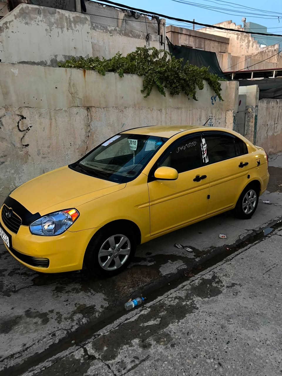 اكسنت 2010كندي ضرر موضح بل صوره ***********  السعر قفل 100
