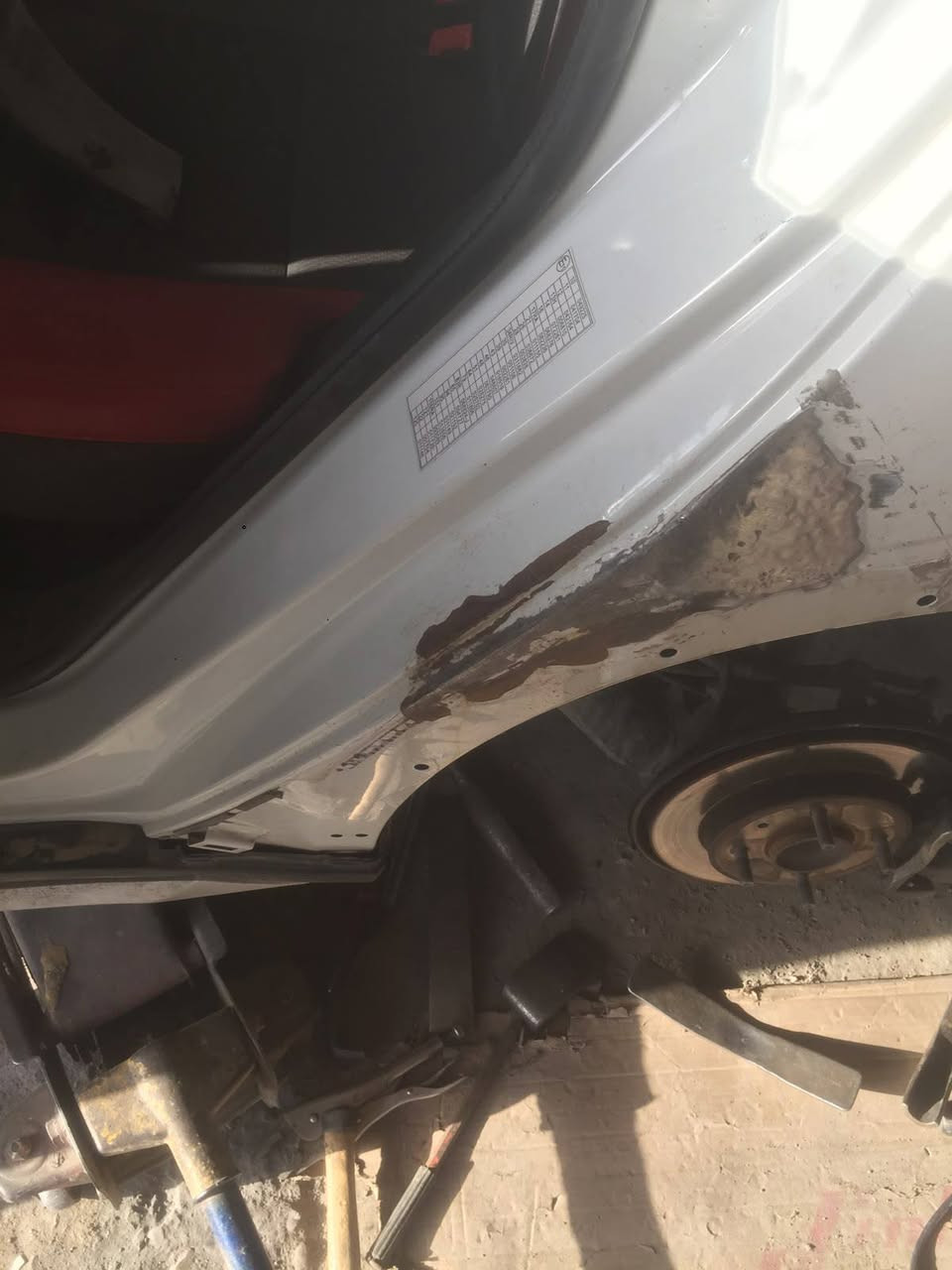 بسم الله الرحمن الرحيم
🌟 زبائننا الكرام، نضع بين أيديكم جزءاً من أعمالنا المميزة.

🚗 تم التعديل حار بالطرق الحديثة 

✔️ سمكرة احترافية
✔️ صبغ فرن بجودة عالية
✔️ تشطيب دقيق واهتمام بأدق التفاصيل

📍 سمكرة الأخلاص 
العنوان: بغداد – الغزالية – قرب الصناعية الغزالية.

📞 أهلاً وسهلاً بكم، وثقتكم هي مصدر فخرنا، ونسعى دائماً لتقديم أفضل خدمة بأعلى جودة 
ه‍ ***********
