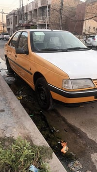 بيجو GLXموديل ١٢ سيارة نضيفة وجاهزة كير مكينة مكفول حدادية وتخم تاير و...
