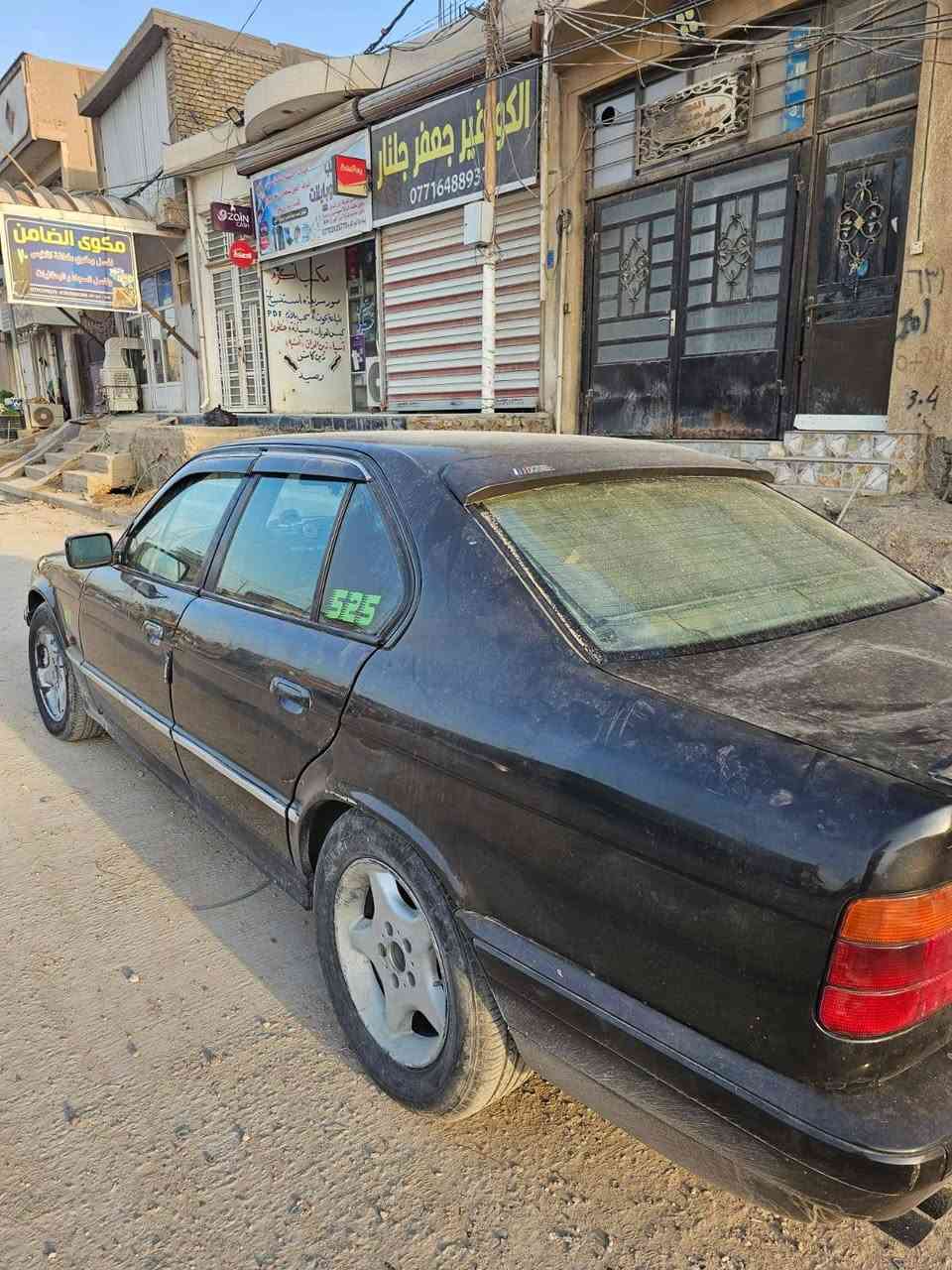 بي ام 525 • مكينة شغاله • رقم بابل