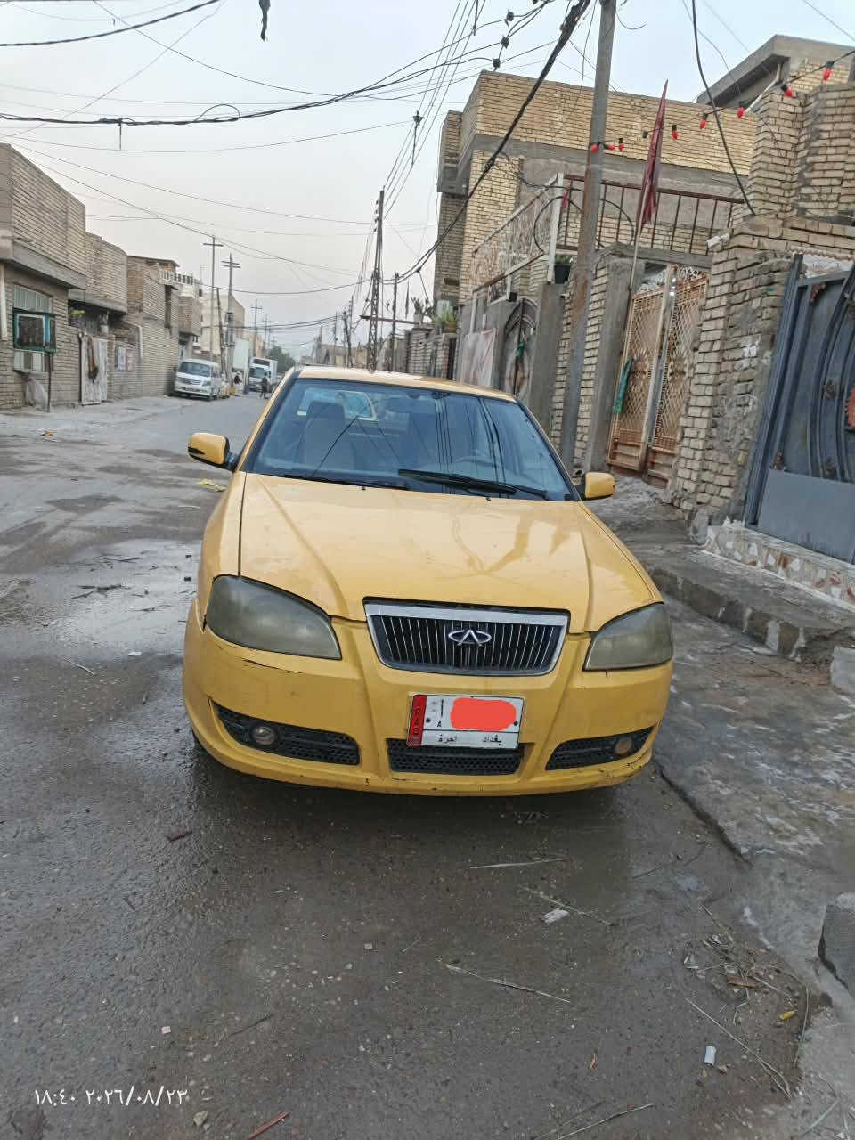 سلام عليكم شيري كوين البيع موديل 2011 رقم بغداد مكان سياره بغداد رقم ***********
