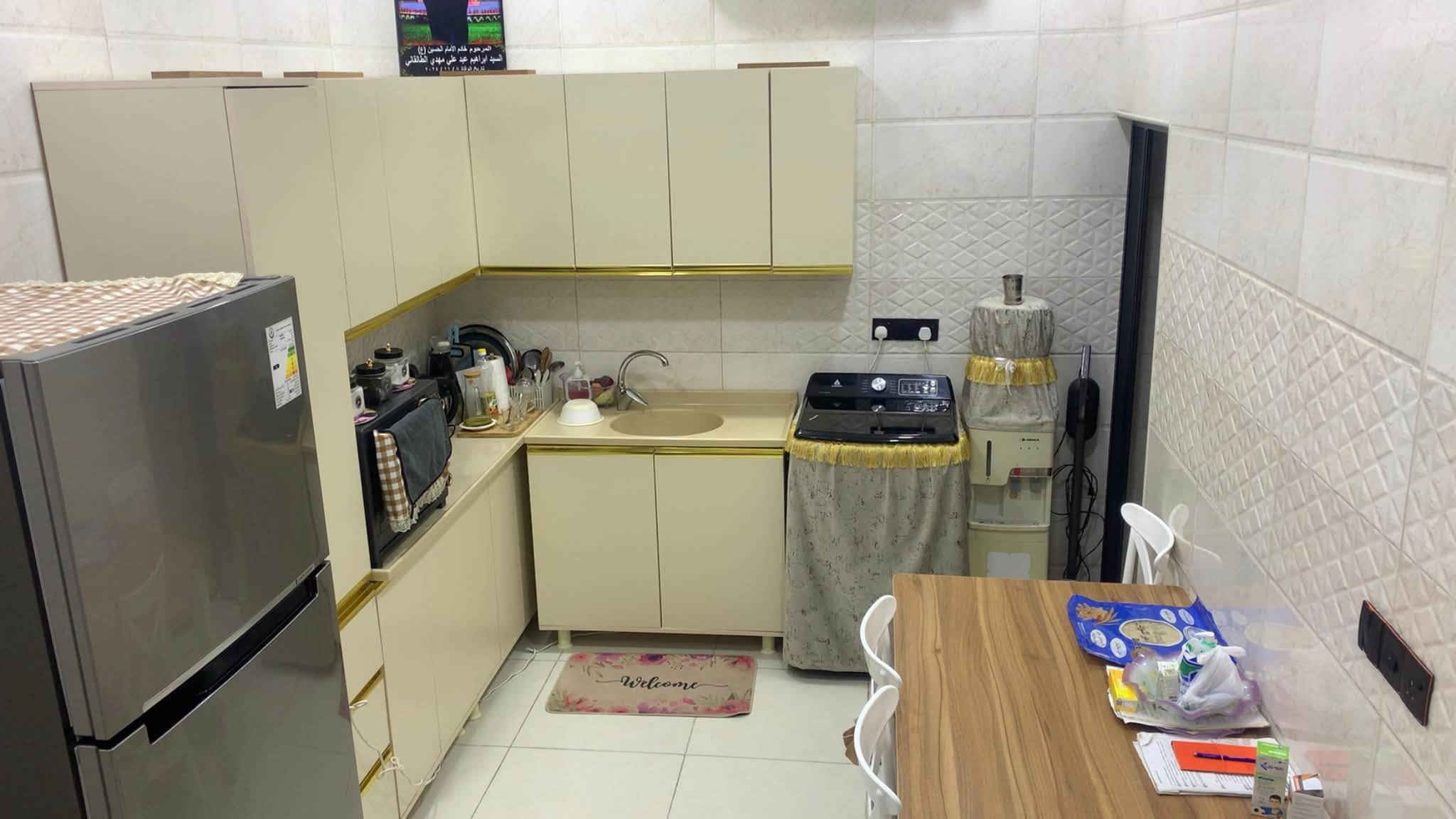 للبيع
بيت 50 متر طابقين جديد 
حي الاطارات بناء حديث درجه اولى
بصف الركن موقع مميز
للاستفسار ***********
