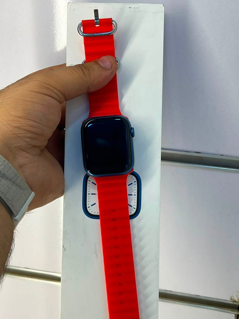 Apple Watch 7 Navy color⌚️45mm
ابل واتش جيل ٧ اصدار خاص ولون مميز بحري
 

ابل واتش جيل 7 

حجم الساعة 45 mm

بطارية الساعة 91%

نظافة الساعة 100%

موضحة بالصور مصور كلشي بالتفصيل ودقيق علمود توضح الك بشكل كامل 

سعر خاص او اتصال

موصل حي السكر

*********** اتصال + واتساب
