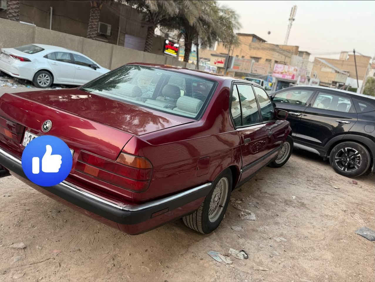 سلام عليكم
للبيع فقط 
بي ام دبليو 
موديل 1993 اصل 
دبل ايرباك كشنات جلد كهرباء 
كير محرك صدر تبريد جاهزة سيارة 
مصبوغة عام جمالية 
السعر 70 وبيها مجال للعزاز بخدمتكم 
مكانها بغداد كرادة للاستفسار ***********
