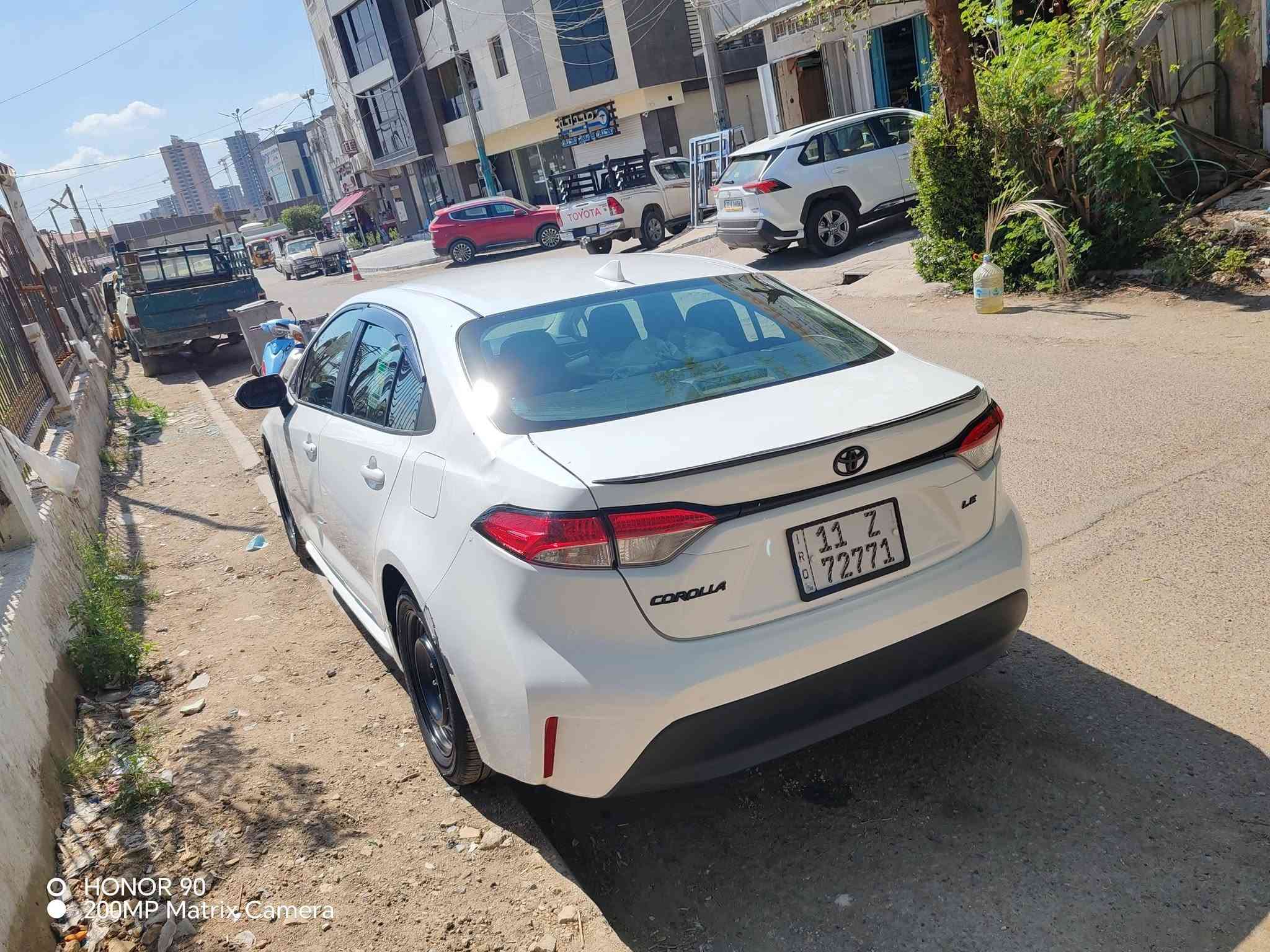 كورلة ٢٠٢٤ بيها قطع صبغ ابيع حزام ماشية ٤٣ كم السيارة جدا نضيفة مكاني بغداد السعر ١٢٥ (***********)@

نص مكتوب في الصور:
- HONOR 90 200MP Matrix Camera
- O HONOR 90
- 200MP Matrix Camera
- HONOR 90
- 5 / 13
- 2 / 13