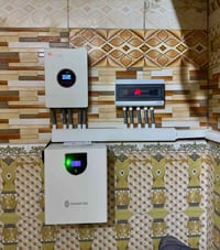 طاقة شمسية • انفيرتر ديا 6kW • بطارية 10kW