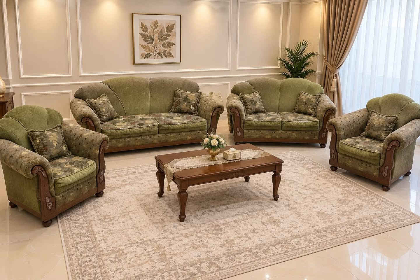 السلام عليكم
تخم 8 مقاعد نضيف جدا بدون عيوب 
اخذتة قبل سنة ب1900 مليون ابيعة ب400 مكاني حي الجهاد
***********
