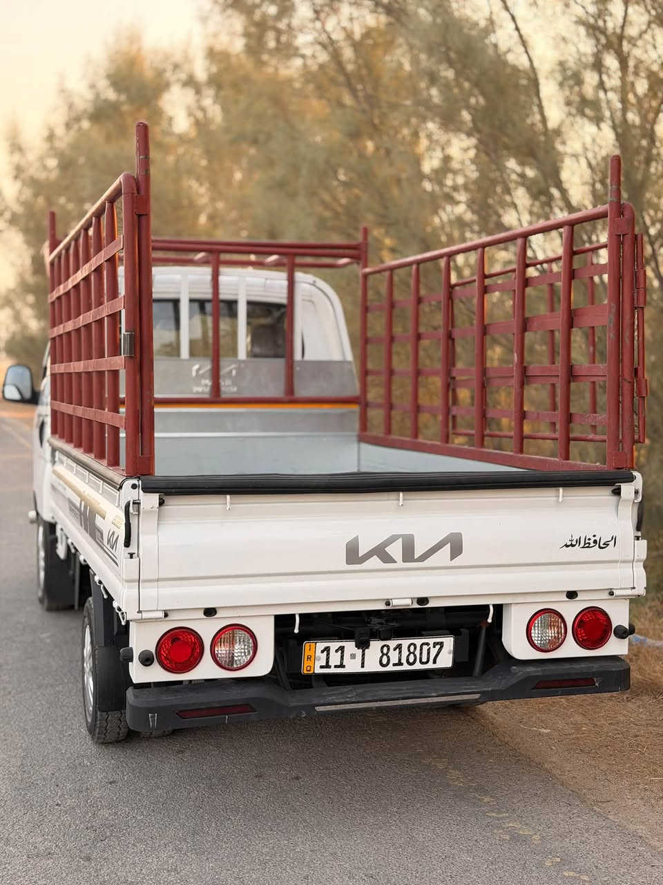 🚛 كيا 2700 ديزل موديل 2026 🇰🇷
وارد كوريا الأصلية 

✨ كسر زيرو – ممشى 8000

💎 مواصفات عملية وتجهيزات مميزة: ✅ محرك ديزل اقتصادي وقوي

✅ گيرر عادي 5 سرعات

✅ شاشة كبيرة تعمل باللمس

✅ بلوتوث وربط الهاتف

✅ كاميرا خلفية

✅ تحكم كامل بالمقود مع الرد على المكالمات

✅ شاشة معلومات رقمية بين العدادات

✅ مرايا كهربائية مع طي كهربائي وتدفئة

✅ مكيف حامي / بارد

✅ شبابيك كهربائية

✅ قفل مركزي

✅ كشافات ضباب

✅ غمازات على المرايا

✅ مساحة تخزين خلف المقاعد

✅ حساسات خلفية

🚗 سيارة جاهزة للعمل 

💬 السعر 179وبيها مجال

مكانها بغداد جسر ديالى الكرغولية

للاستفسار ***********
