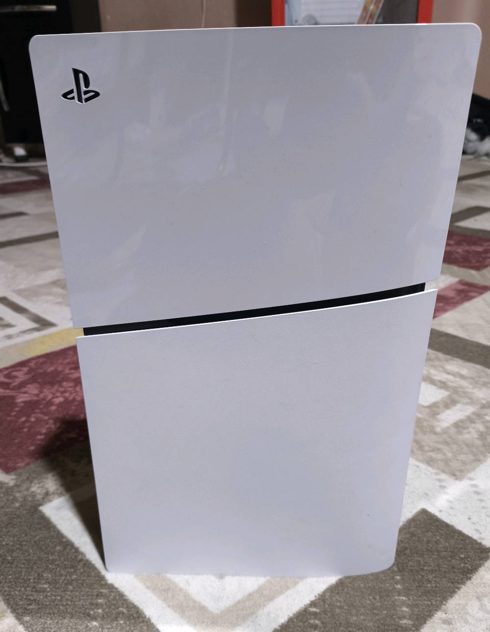 جهاز PlayStation 5 Slim (نسخة أقراص CD) - امريكي 1تيرا مع جميع ملحقاتة (الجهاز اون لاين)
جهاز PlayStation 5 Slim (نسخة أقراص CD) - امريكي 1تيرا مع جميع ملحقاتة (الجهاز اون لاين)
للبيع: جهاز PlayStation 5 Slim (نسخة أقراص CD) - الإصدار الأمريكي

: بلاي ستيشن 5 سليم (PS5 Slim) مع محرك أقراص (Disc Edition) - إصدار أمريكي. 

الحالة: مستعمل بحالة ممتازة جداً وكالجديدة، خالي من أي عيوب.

الملحقات المرفقة: 

يد تحكم أصلية DualSense.

كرتون الجهاز الأصلي بجميع ملحقاته (سلك الطاقة، سلك HDMI، وسلك الشحن).
اقبل مراوس pc

المكان: [البصرة/ابو الخصيب]

السعر المطلوب: [760] بيه مجال

للتواصل: [***********]