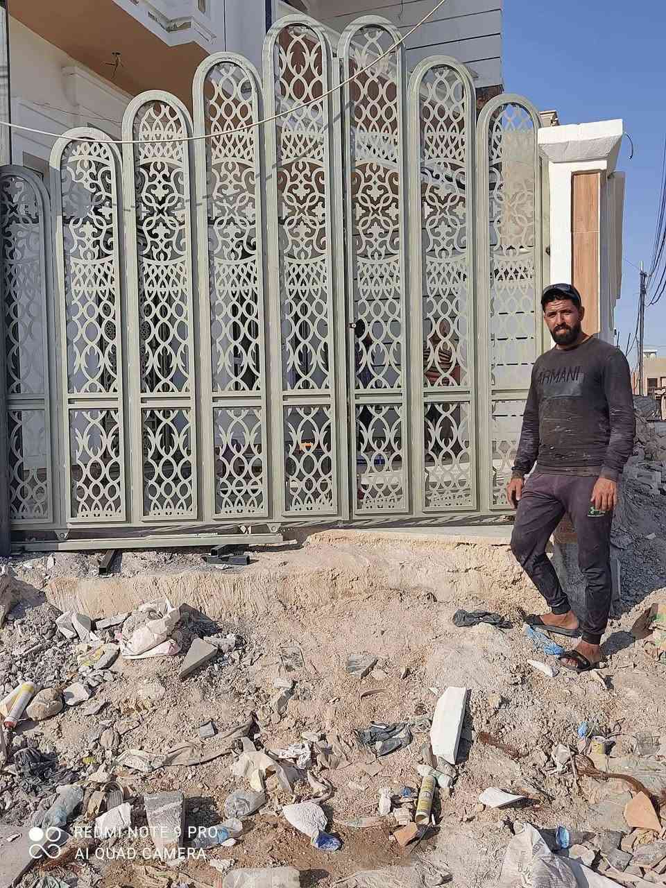 سلام عليكم ورحمة الله معمل حدادة الأخوين هيت المعموره وفرع الثاني هيت شارع السكلات مجاور ابو خيري ابو الحديد مستعدين تجيهز جميع أنواع الحدادة توصيل مجاني شرط ستلم مهندس وأسعار مناسبة حديد ثقيل 2ملم تركي تواصل على الخاص او واتساب او انتصل ***********
