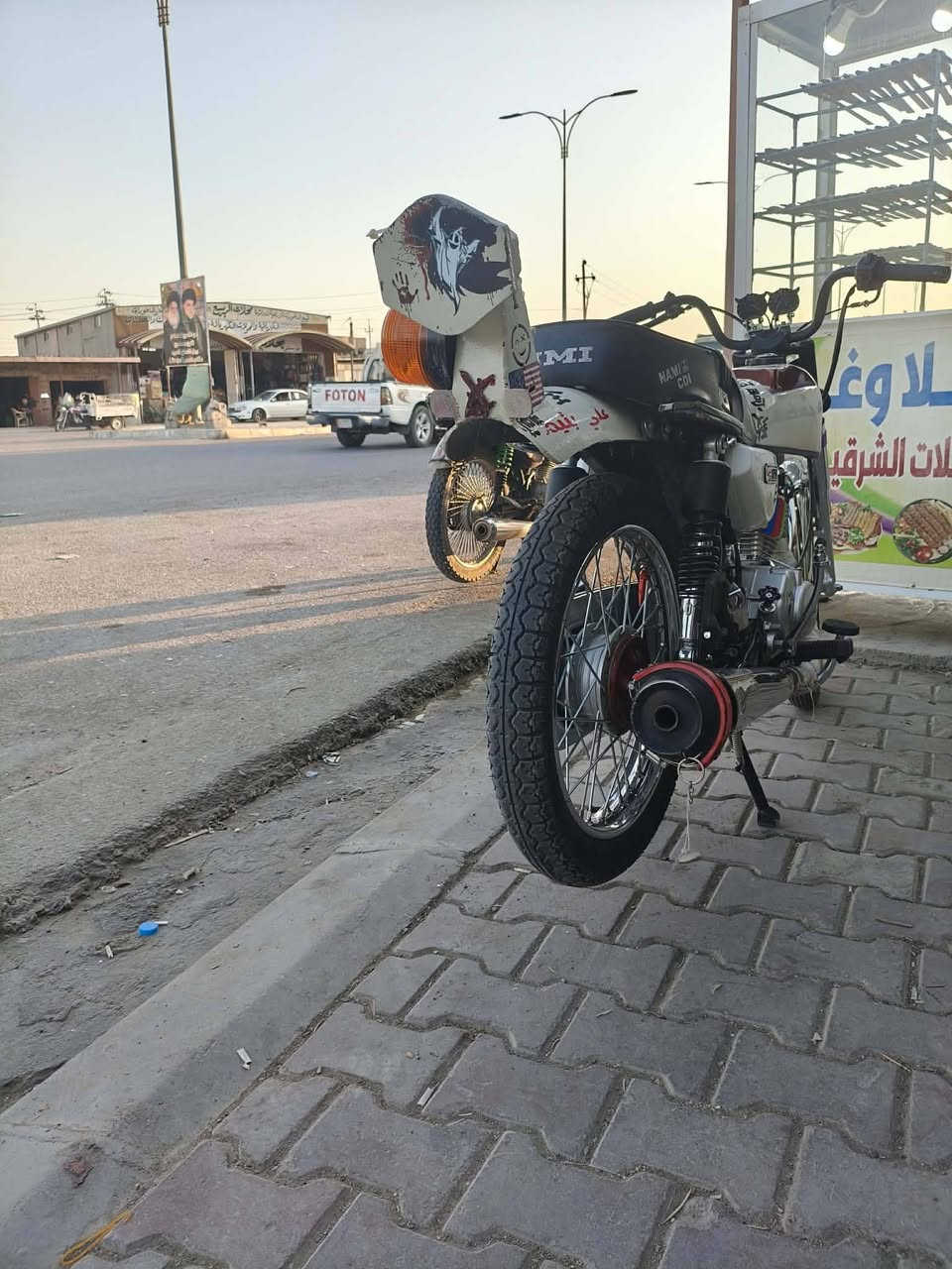 دراجه حربي الدراجه خير من الله حلوه فول شلعه معدله موديل 2026بكاني ديالئ جلوالاء ***********
