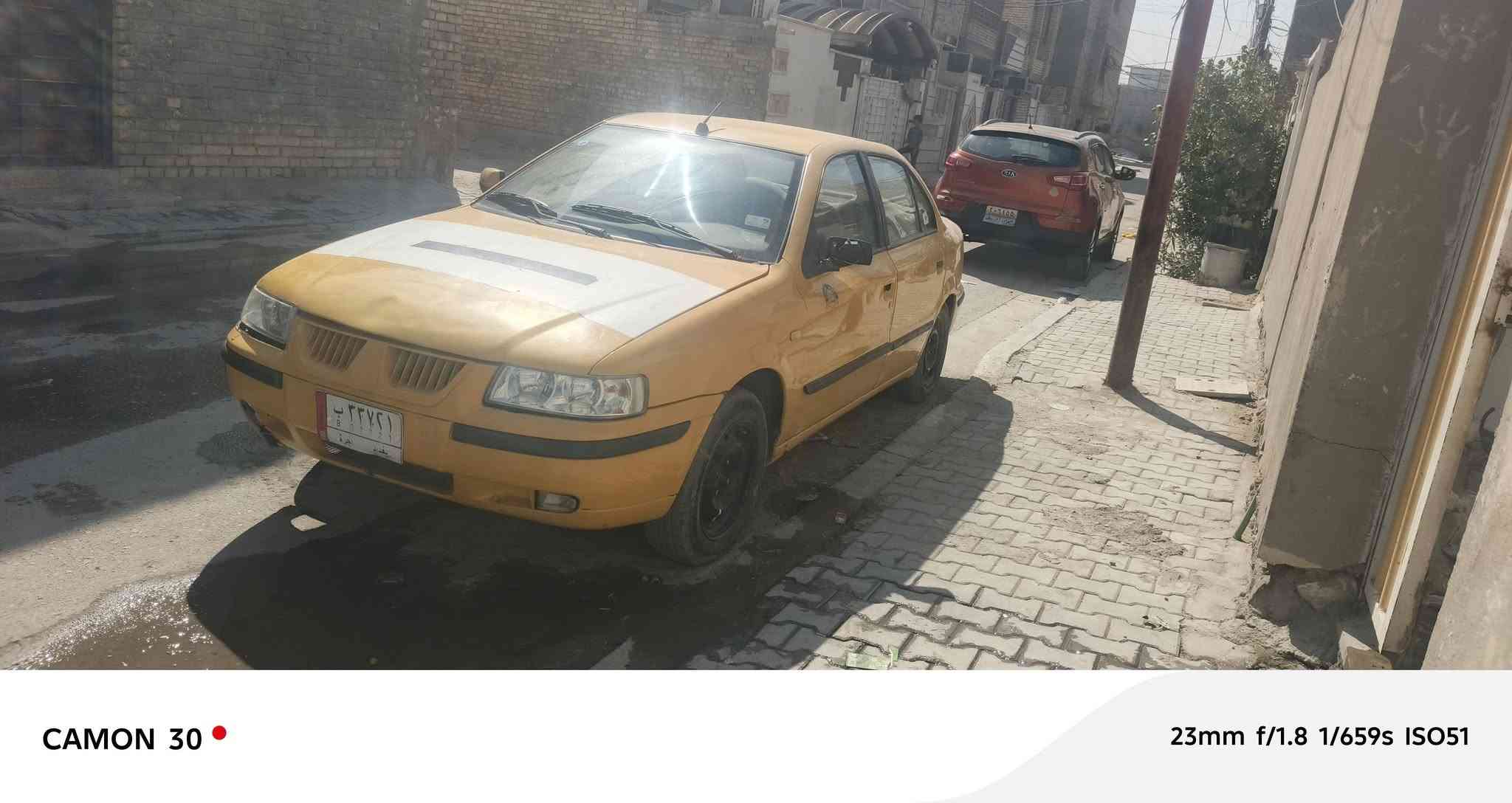 السلام عليكم السمند للبيع كشرها لاضربة ولا صبغ نصبتها حلوة
بيها نواقص درايم شفت يطكط وتحتاج صدر السيارة وبعض وملاحظات البسيطة 
سنويتها بالهيئة وعليها غرامة ١٠٠ الف ذني ع البائع يعني الغرامة والهيئة علية 
نرجع ونكول كشرها لا صبغ ولا ضربة 
الكير جديد شادة 
السعر ٢٠ للأتصال ***********

نص مكتوب في الصور:
- CAMON 30 23mm f/1.8 1/1076s ISO51
- CAMON 30 23mm f/1.8 1/1435s ISO51
- CAMON 30 23mm f/1.8 1/1218s ISO50
- CAMON 30 23mm f/1.8 1/1435s ISO52
- CAMON 30 23mm f/1.8 1/1133s ISO51
- CAMON 30 23mm f/1.8 1/659s ISO51
- CAMON 30 23mm f/1.8 1/1218s ISO51