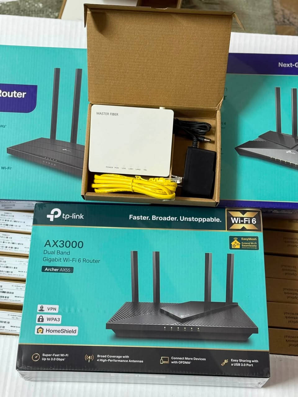 🔥 عروض خاصة لفترة محدودة 🔥

نوفر لكم راوترات TP-Link الأصلية بأفضل الأسعار مع ضمان الجودة.

✅ TP-Link Archer AX55 (Wi-Fi 6)
💰 80,000 دينار

✅ TP-Link Archer AX10 (Wi-Fi 6)
💰 50,000 دينار

✅ TP-Link Archer AC80
💰 48,000 دينار

✅ ONU 1G
💰 14,000 دينار

✔️ أسعار منافسة
✔️ منتجات أصلية
✔️ مناسب للمنازل والمكاتب والشبكات

📩 للحجز والاستفسار راسلنا عبر الصفحة أو اتصل بنا.

***********
***********

النجف - حي الزهراء
