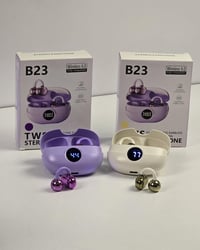 سماعة B23 TWS لاسلكية – Bluetooth 6.0، ما تلگه واحد يبيعلك بهيچ سعر ال...