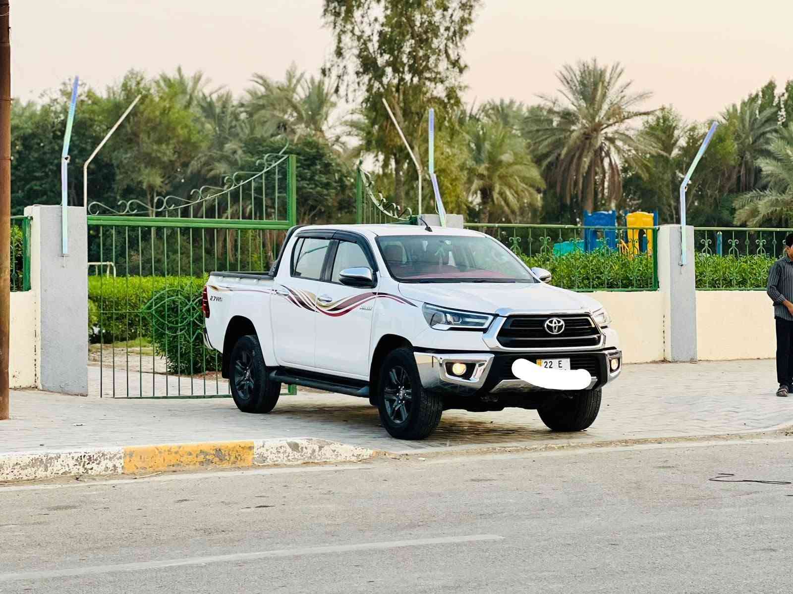 بيكم هايلوكس موديل 2021 فورويل كير وتماتيك كويتي رقم ربيل دولي سنويه ل 2029 كفال عامه من ضربه وتبديل سيارة كيرومحرك شركه     ماشيه 127الف تبريد لمس قطعتين تخم تاير جديد حداديه جديده شاشه حساسات خلفيه  سعر 263وبيه مجال ***********///// واتساب موجود ***********
