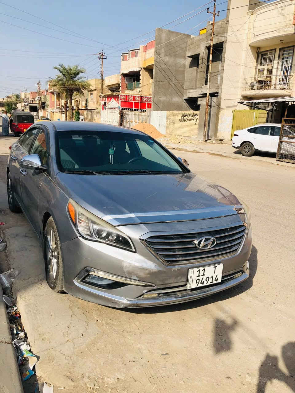 سوناتا ٢٠١٧ • وارد امريكي • حادث باب راكب