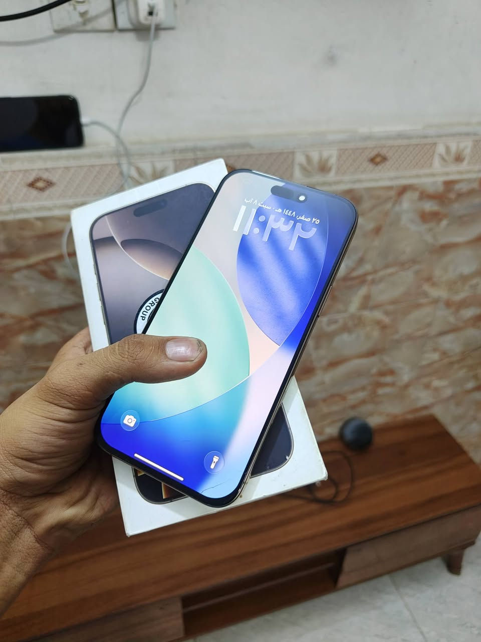 16 برو ماكس كدامك بطاريه 93 مبدل شاشه بصمه متوقفه سعر 725 عنوان بغداد شعب ***********
