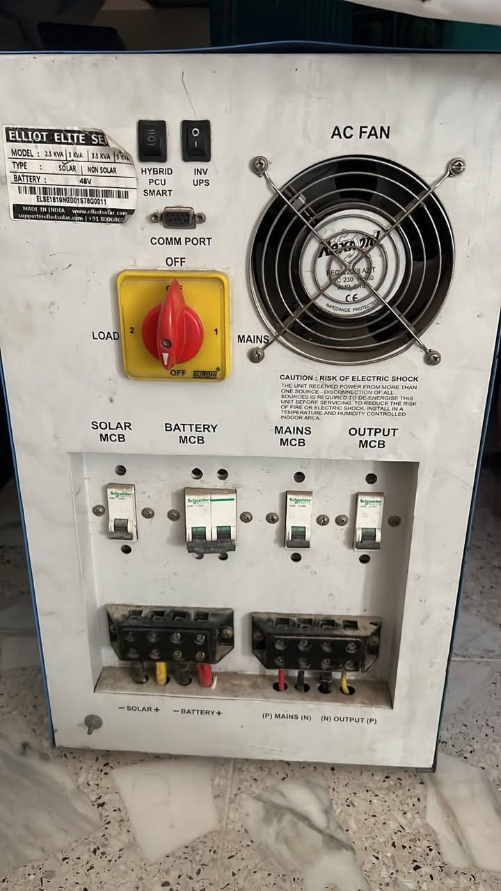 السلام عليكم
عندي عاكس للبيع نقصهة باتري و5/KVA
solar
48v
السعر 250رقم ***********
العنوان بغداد جميلة

