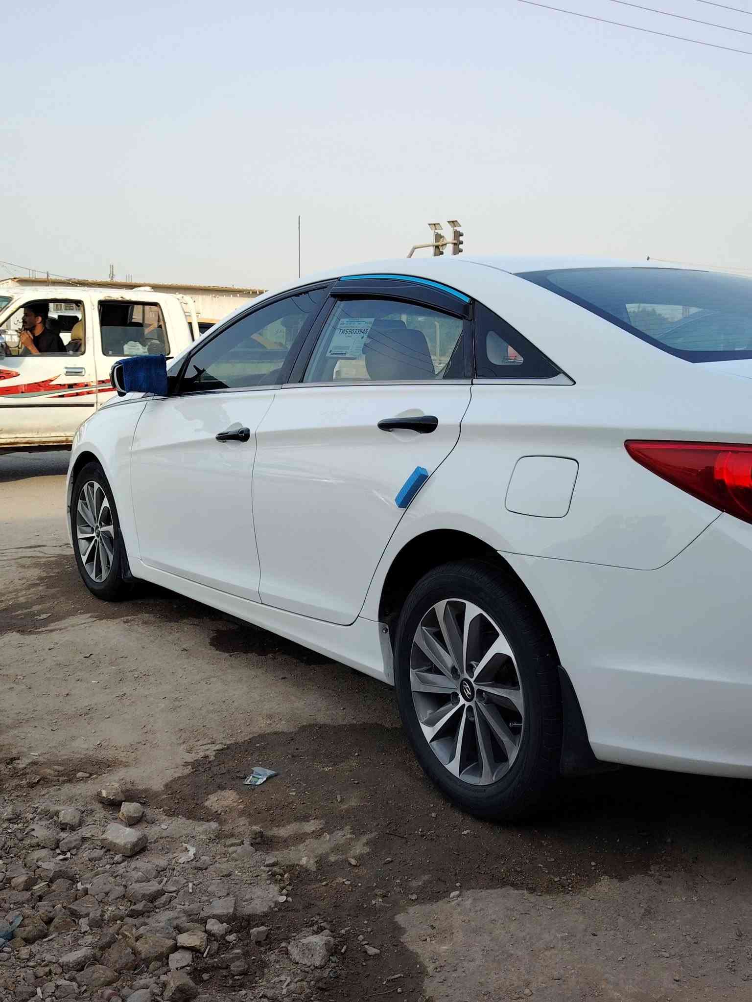 سوناتا 2013خليجي مكينة 2400 رقم بغداد
تحويل ثاني يوم مشروع وطني
سنويه ماصاقطه
تبريد ثلج منظومة جديدة وحدادية جديده
كير ومحرك مكفولات
الضرر: جاملغ خلفي 
سياره تخم تايرات جديده
مرايات شفط حساسات خلفيه شاشه كامره 
#السعر110 وبيه مجال لشراي 
عنوان السيارة الدوانيه الحمزه الشرقي 
للأستفسار ***********
               ***********
ولي مو شراي لايتصل
