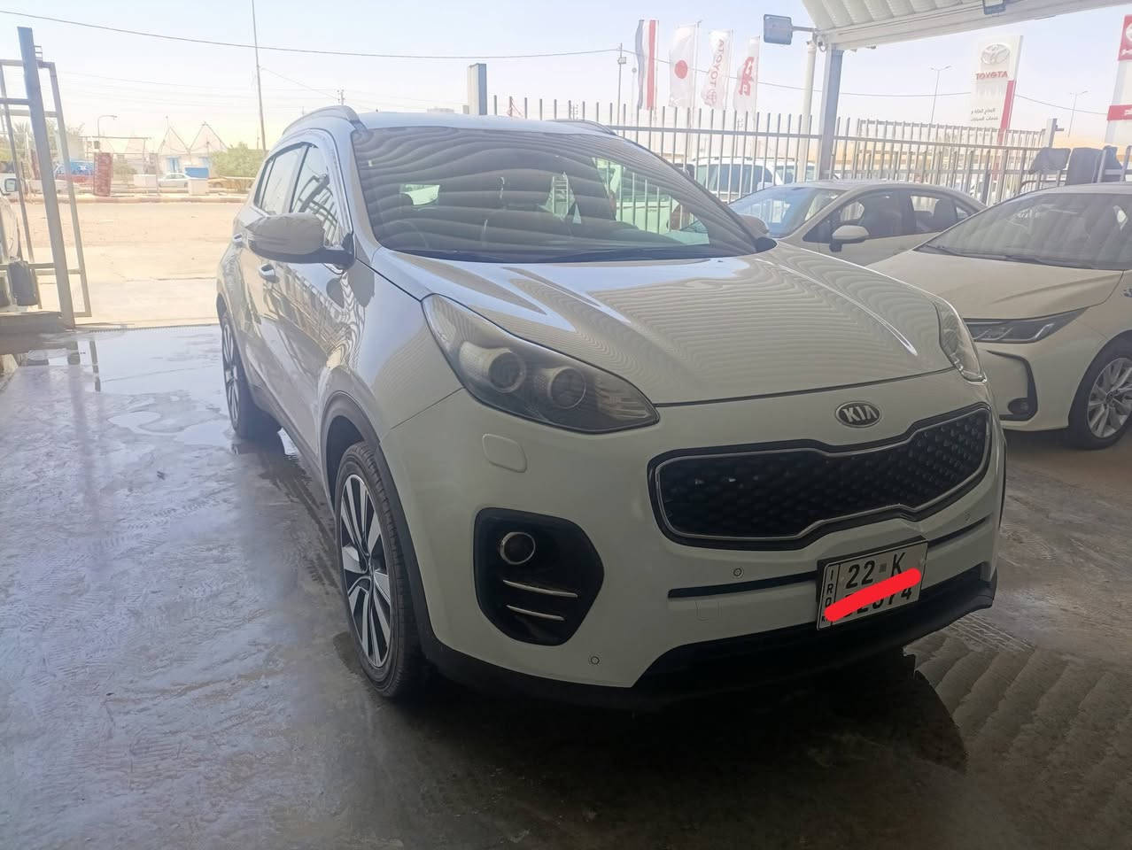 سبورتج خليجي موديل 17 رقم اربيل وكالة او تحويل كفالة عامة لاصبغ ولاتبديل ولابارد ملاحظات بسيطه مواصفات تبريدقطعتين تحكم ستيرن جهتين مانع انزلاق نظام نزول منحدرات زراك لايت حساس امامي وخلفي كاميرا دواره ماشية 80 ألف 
السعر 165 للاستفسار *********** مكان السيارة ديوانية
