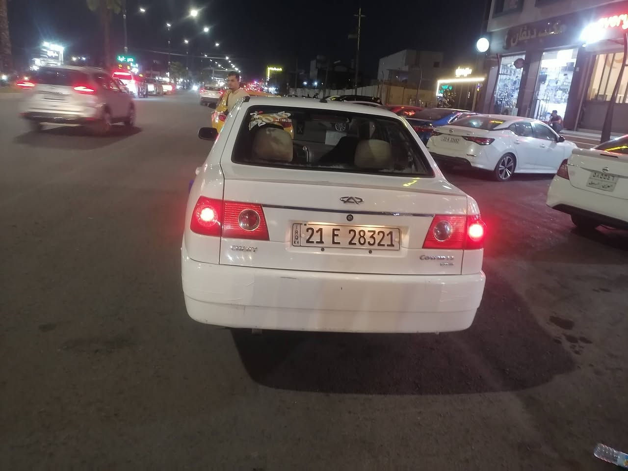 شيري كوين موديل ٢٠١٣ رقم سليمانيه رقم سنويه جديد تبريد باب واحد مصبوخ سياره مابي نقص سعر ٣٥مجال ***********/*********** مكان كركوك
