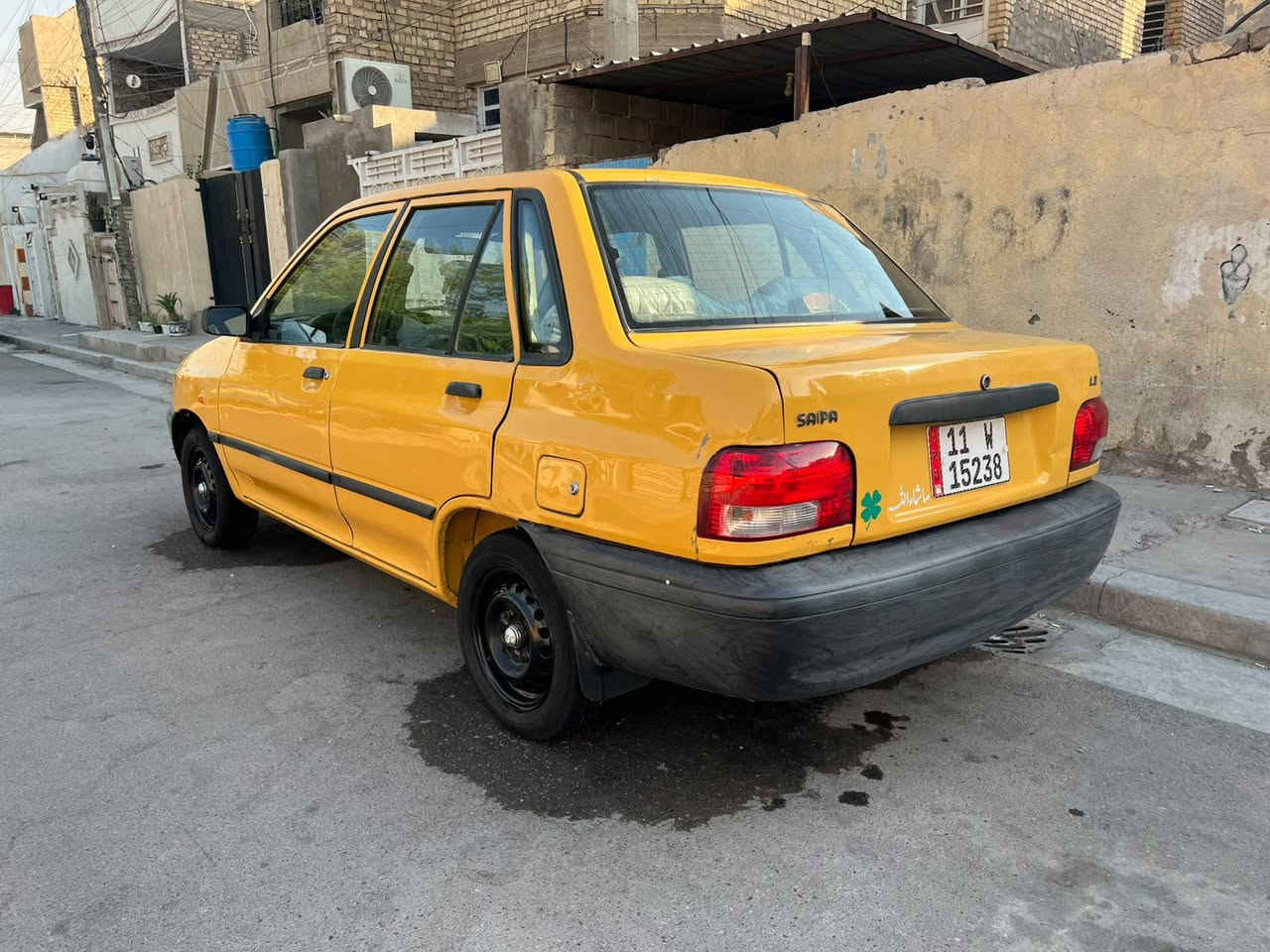 للبيع فقط سايبا موديل 2014
كفاله عامة بيها منضومة غاز 
كير مكينه حدادية تبريد كله جديد 
تخم تاير جديد مصفرة هيئة وغرامات 
أرقام وسنوية جدد السعر 31 
مكاني بغداد شهداء البياع لاتصال ***********
