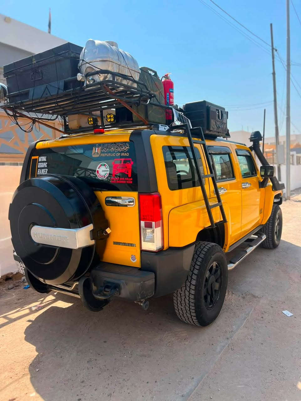همر h3 بدون صبغ محرك بلادي منظومة غاز بيها و دمام وهاي الاضافات شوفة عينكم
تبريد حدادية نوزلات راديترات جدد بلكات مراوح عاصفة جاهزة سيارة 
‏‭***********‬ 
السيدية 
قفل115 🔐
الشراي يتصل ما متواجد ع فيس 
ملاحظة : ابيع السيارة وية الغراض اللي عليها واللي ميريدهن ينزل من سعرها وافتحهن
